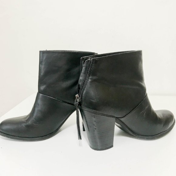 Sade Black Heeled Booties From Just Fab - Picture 9 of 15